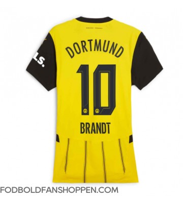 Borussia Dortmund Julian Brandt #10 Hjemmebanetrøje Dame 2024-25 Kortærmet